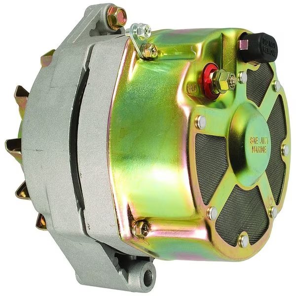 Replacement for Mercruiser Model 225 Year 1973 Ford 5.0L - 302CI - 8CYL Alternator, Ilc, Mfr#: WX-XYEJ-8